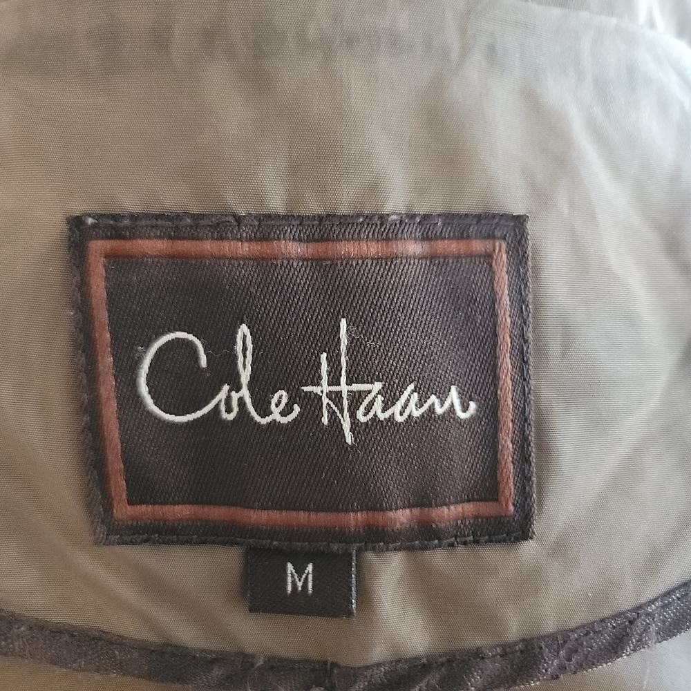 Cole Haan Women's Parka Size Medium Bronze - Picture 14 of 15